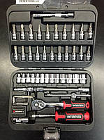 Набір інструментів для дому у валізі, Інструменти для ремонту авто 46ед, AVI