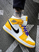 Jordan retro 1 mid lakers new arrivals