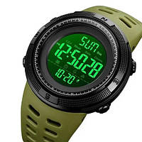 Мужские тактические часы SKMEI 2070AG, Военные мужские наручные часы зеленые, NJ-114 Армейские часы tdmv