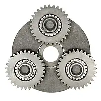 Планетарна передача (водило сателітів, сателіти, сателіт) бортового редуктора (редуктора ходу) екскаватора/бульдозера VOLVO PL4611