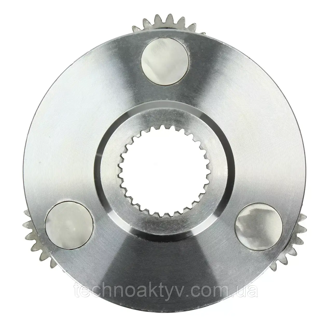 Планетарна передача (водило сателітів, сателіти, сателіт) бортового редуктора (редуктора ходу) екскаватора/бульдозера JCB JS130