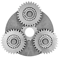 Планетарна передача (водило сателітів, сателіти, сателіт) бортового редуктора (редуктора ходу) екскаватора/бульдозера бортові