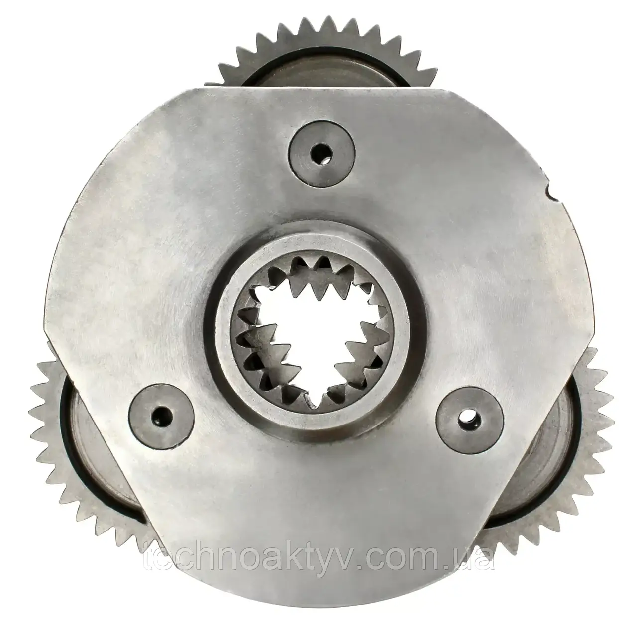 Планетарна передача (водило сателітів, сателіти, сателіт) бортового редуктора (редуктора ходу) екскаватора/бульдозера бортові