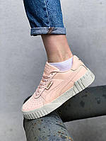 Puma Cali Basket Pink Grey