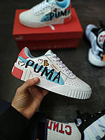 Puma Cali White Graffiti Letter Board