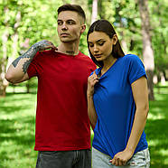 Футболка чоловіча стрейчева Premium, Україна, червона, 010650, фото 6