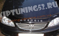 Дефлектор капота Vip Tuning на TOYOTA Avensis седан з 1997-2002 р. в