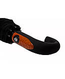 Парасолька чоловіча Blue Rain RB-255 автомат, 10 спиць, ручка гак, Чорний, фото 4