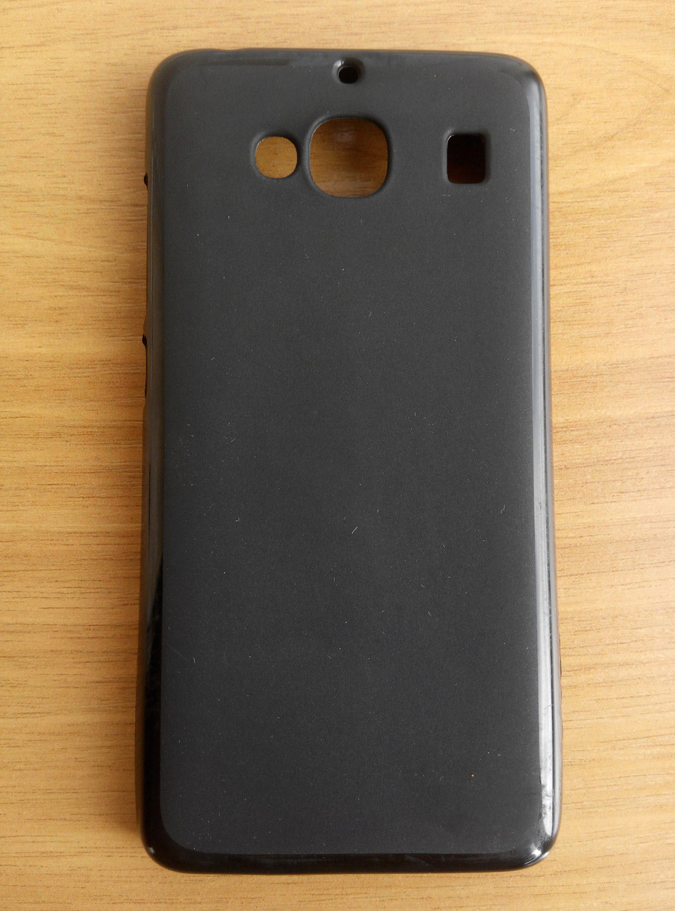 Силікон чохол чорний матовий Xiaomi Redmi 2