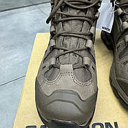 Берци тактичні Salomon QUEST 4D Forces 2, р. 40 2/3 (8), колір Коричневий, GoreTex, берци армійські тактичні, L47220800, фото 5