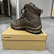 Берци тактичні Salomon QUEST 4D Forces 2, р. 40 2/3 (8), колір Коричневий, GoreTex, берци армійські тактичні, L47220800, фото 9