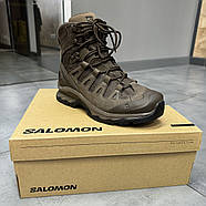 Берци тактичні Salomon QUEST 4D Forces 2, р. 40 2/3 (8), колір Коричневий, GoreTex, берци армійські тактичні, L47220800, фото 8