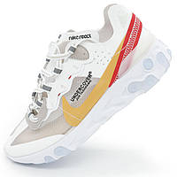 Кроссовки Nike React 87 Undercover белые с красным. Топ качество! 38. Размеры в наличии: 38.