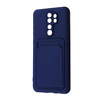 Чехол-накладка для телефона WAVE Colorful Pocket Xiaomi Redmi Note 8 Pro Ocean blue