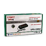 Інвертор напруги UKC 1300ВА (650 Вт) + CHARGE 10A, 12/220V approximated, 1 універсальна розетка, Box, фото 2