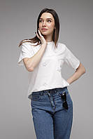Женская футболка с принтом Pepper mint AX-05 S Белый (2000989422440) KS, код: 7901778