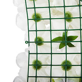 Штучний фітомодуль з квітів "Білі квіти", 40*60 см ELISEY