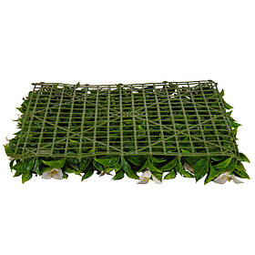 Штучний фітомодуль "Білий цвіт", 50*50 см ELISEY