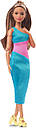 Лялька Барбі Мініатюрна брюнетка Barbie Signature Looks HJW82, фото 2