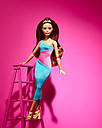Лялька Барбі Мініатюрна брюнетка Barbie Signature Looks HJW82, фото 7