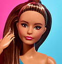 Лялька Барбі Мініатюрна брюнетка Barbie Signature Looks HJW82, фото 8