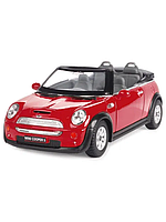 Детская коллекционная машинка Mini Cooper S Kinsmart KT5089W инерционная (Красный) Toywo Дитяча колекційна