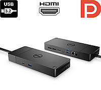 Док-станция Dell Dock K20A001 WD19S / USB Type-C / HDMI, DisplayPort / USB 3.2 / Gigabit Ethernet + Блок
