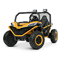 Детский электромобиль Джип Bambi Racer M 4969 (2) EBLR-7 (24V) Оранжевый Toywo Дитячий електромобіль Джип