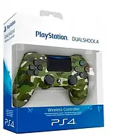 Джойстик SONY DUALSHOK PS4 (Хаки камуфляж) (высокого качества) (RD-00-28) (дропшиппинг)