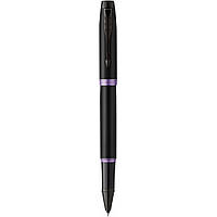 Ручка-роллер Parker IM Professionals Vibrant Rings Amethyst Purple BT RB в подар.коробке