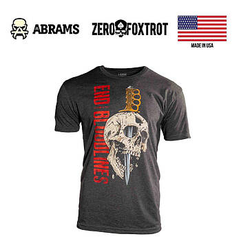 Футболка Zero Foxtrot Bloodlines 2 Tee <unk> Charcoal