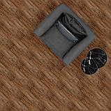 Самоклеюча вінілова плитка Темне дерево, ціна за 1 шт. (СВП-004) Матова SW-00000222, фото 5
