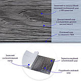 Самоклеюча вінілова плитка попелясте дерево, ціна за 1 шт. (СВП-003) Матова SW-00000284, фото 2