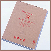 Скетчбук для ескізів на металевих кільцях Esquisse Sennelier 50 аркушів 90 гм 16х24 см Блокнот Альбом