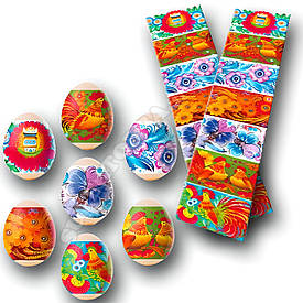 Термоетикетки для великодніх 7 яєць "Святкова" (100 шт.)