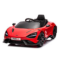 Детский электромобиль для одного ребенка с музыкой и пультом управления Mclaren Bambi M 5726EBLR-3 Красный