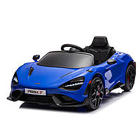 Детский электромобиль для одного ребенка с музыкой и пультом управления Mclaren Bambi M 5726EBLR-4 Синий