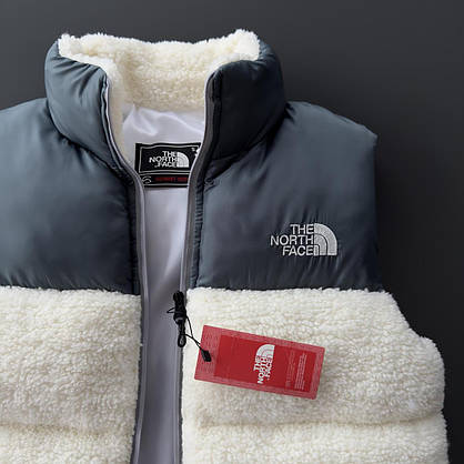Чоловіча жилетка The North Face на весну-осінь стильна модна спортивна чоловіча безрукавка ТНФ повсякденна, фото 4