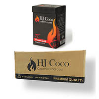 Кокосовый уголь для кальяна 10 кг HJ Coco