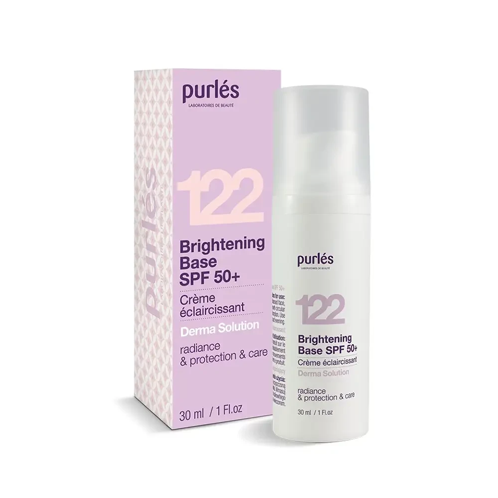 Сяюча основа SPF 50+ з тонуючим ефектом - Purles Brightening Base SPF 50+