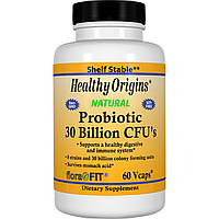 Пробиотики для улучшения пищеварения Healthy Origins 60 гелевых капсул (HO55515) UC, код: 2637865