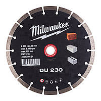 Диск алмазний MILWAUKEE DU 230, Ø230мм