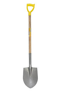 Лопата штикова з держаком і ручкою, 1200 мм MASTERTOOL Сіро-жовтий (2000002828488)