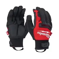 Перчатки Milwaukee с защитой от удара зимние 12/XXXL (4932480976)