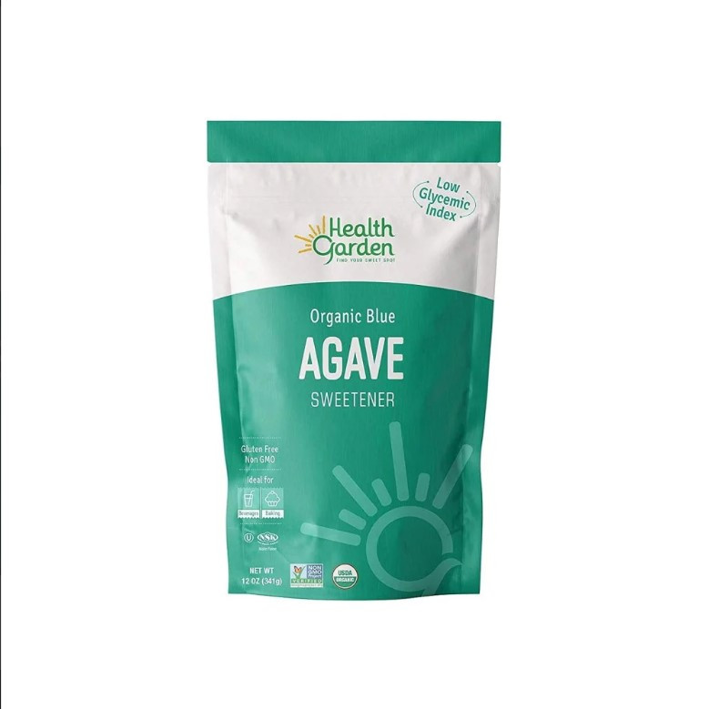 Натуральний цукрозамінник Агава Health Garden Organic Blue Agave Sweetener Crystals 341 г США