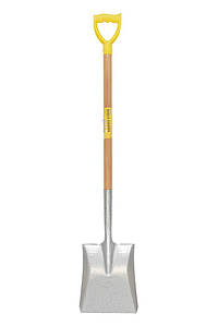 Лопата совкова з держаком і ручкою, 1200 мм MASTERTOOL Сіро-жовтий (2000002828518)