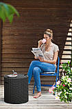 Стілець-скриня Keter COOL STOOL, пластик, антрацит, фото 6