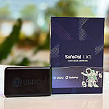 Апаратний крипто-гаманець SafePal X1 x USDC Limited Edition Чорний (SUSDCX1Black), фото 2