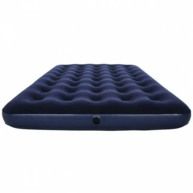 "Комфортный Сон: Надувной двухместный матрас Avenli Flocked Air Bed Twin, синий" - фото 4 - id-p2150264849