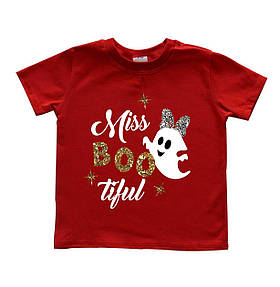 Детская футболка на halloween "miss boo" 86 Family look